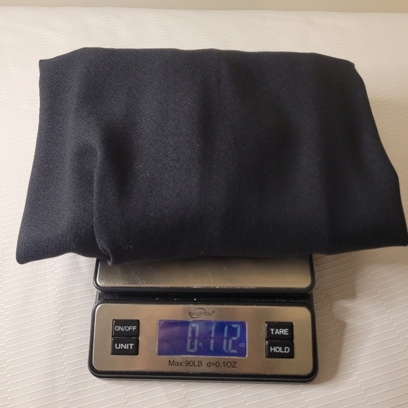 Vintage Jessica Lauren Black Classy Modest Maxi Dress sz 10 - Picture 8 of 8